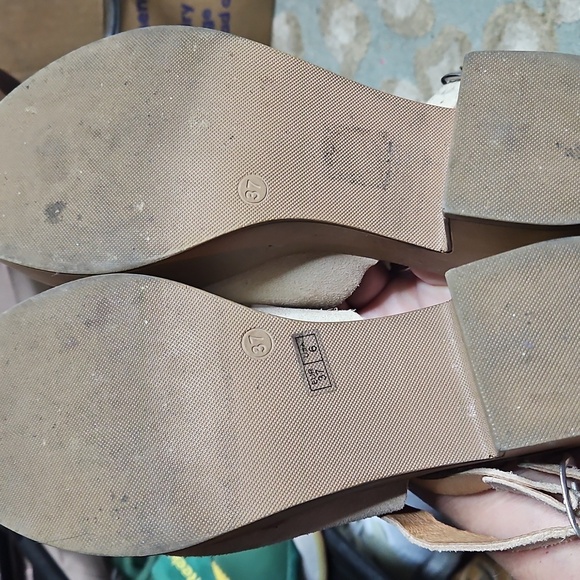 Sandals MUSSE & CLOUD Tonuca Tan Size 6 - Picture 3 of 3